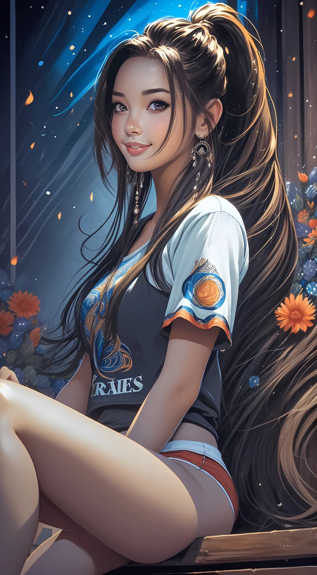 ai character: Cynthia background