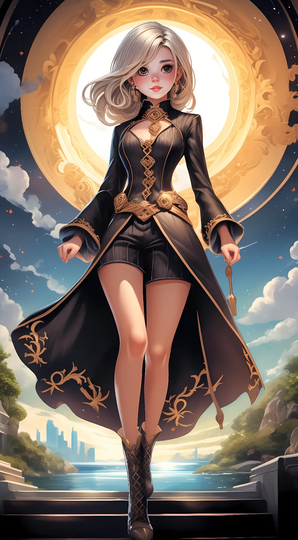 ai character: feelings background