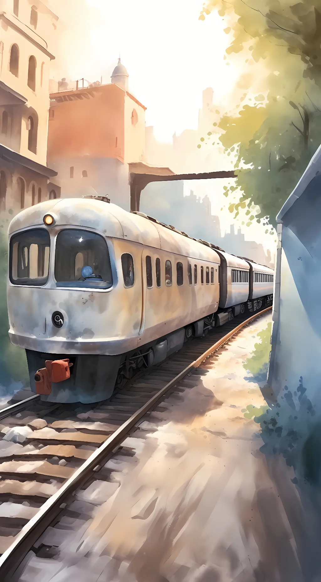 ai character: Train 363626664252 background
