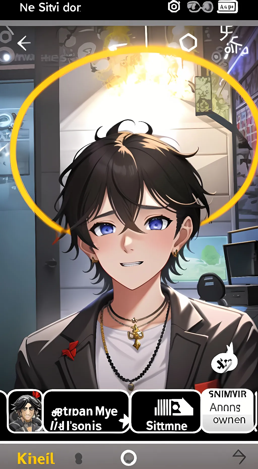 ai character: Hi #peja background