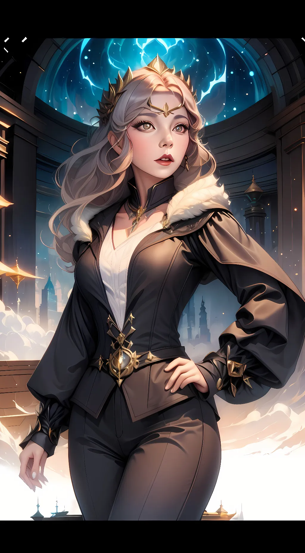 ai character: Sylvie  background