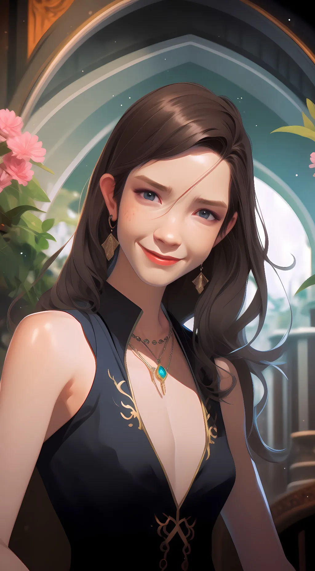 ai character: ople background