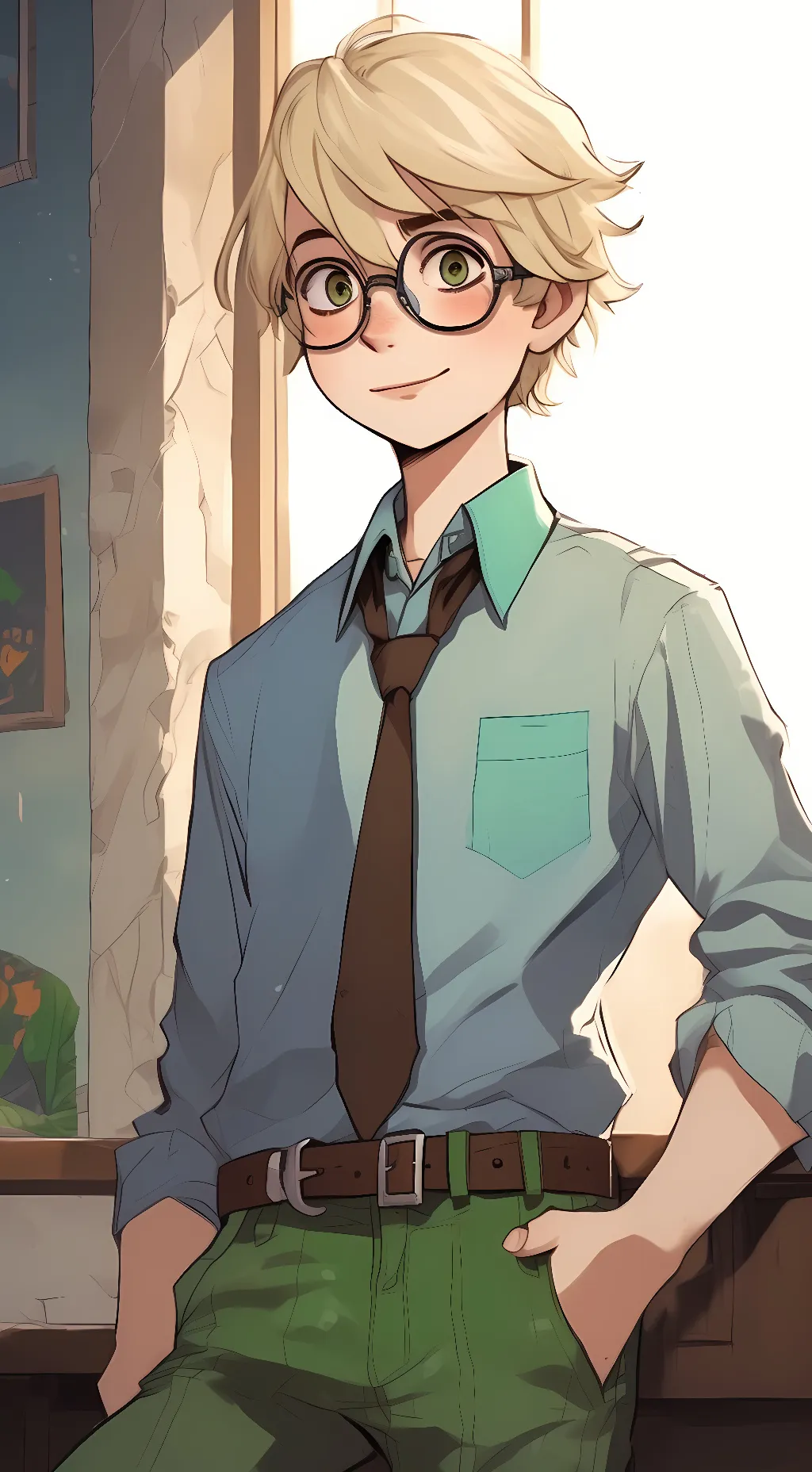 ai character: Toby background