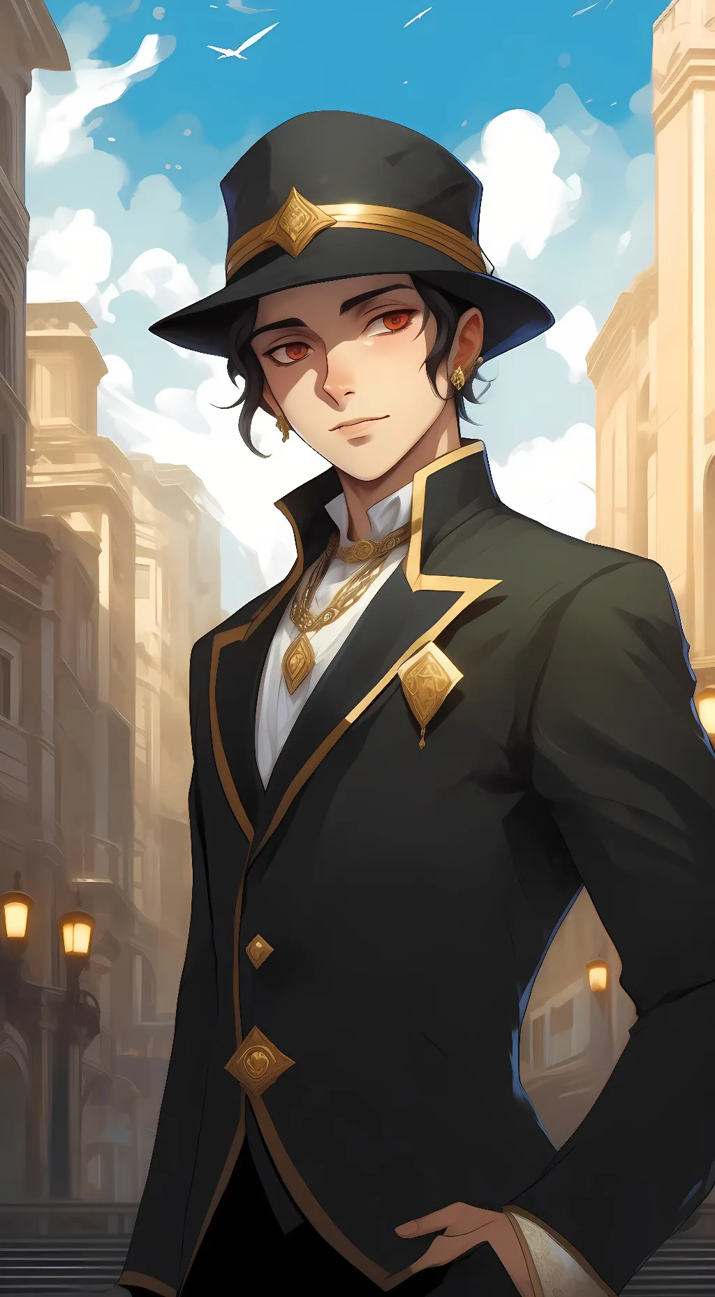 ai character: All the UpperMoons background