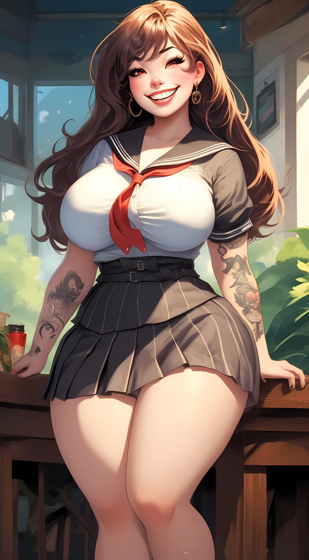 ai character: Nora background