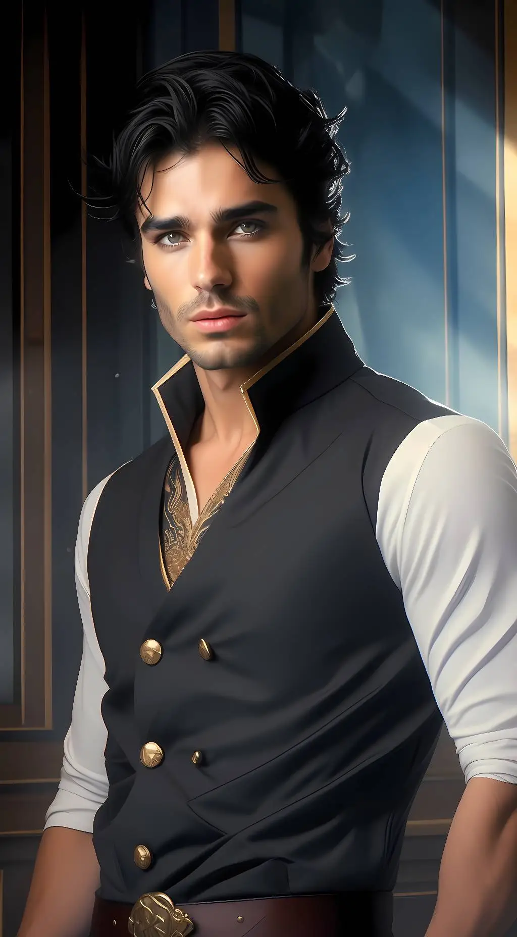 ai character: Laurent Madris background