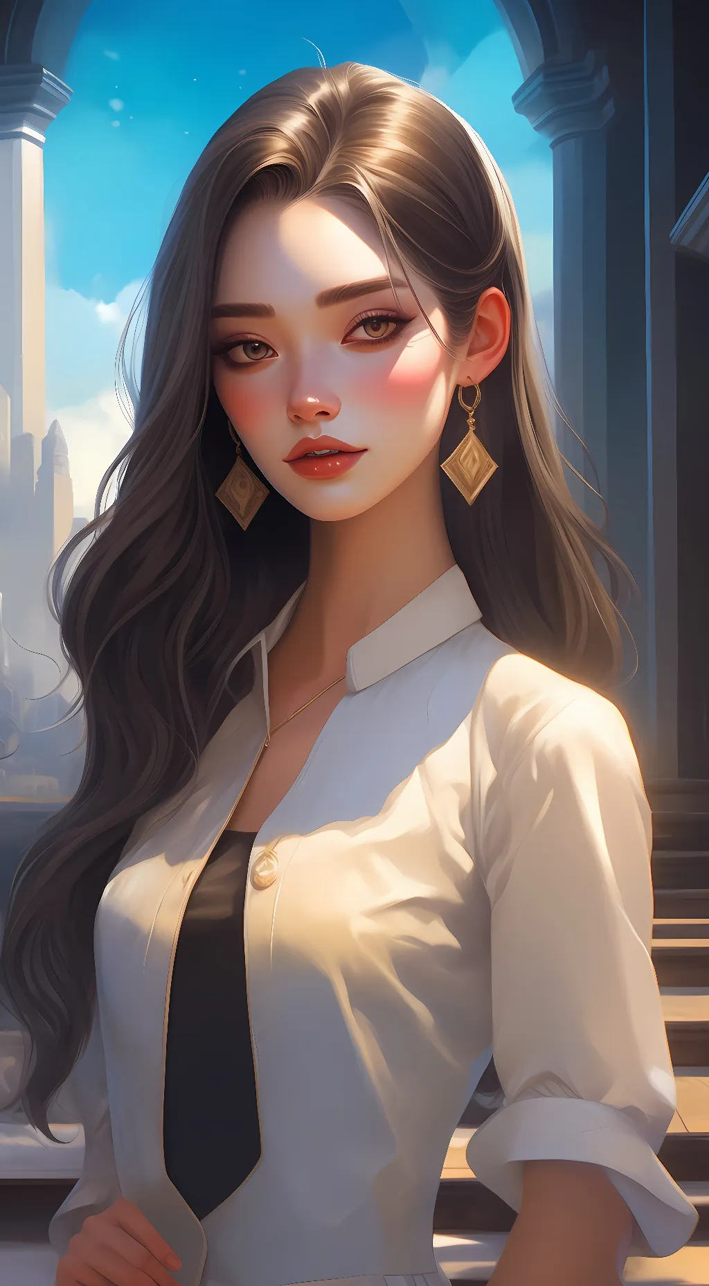 ai character: atlasia background