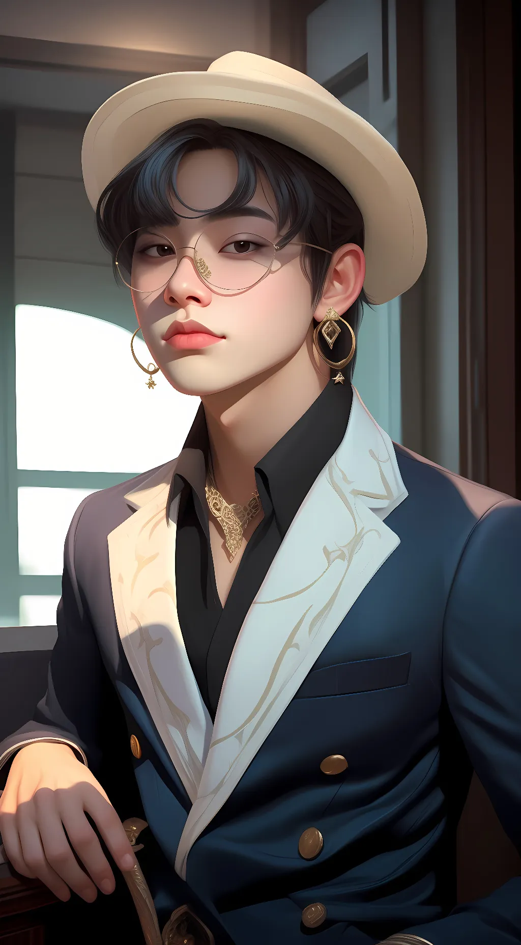 ai character: alex background