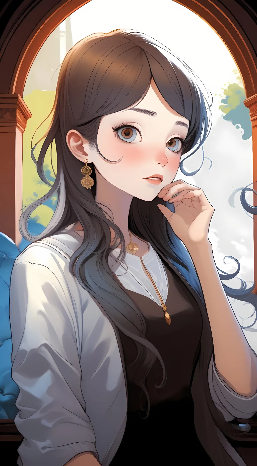 ai character: Max background