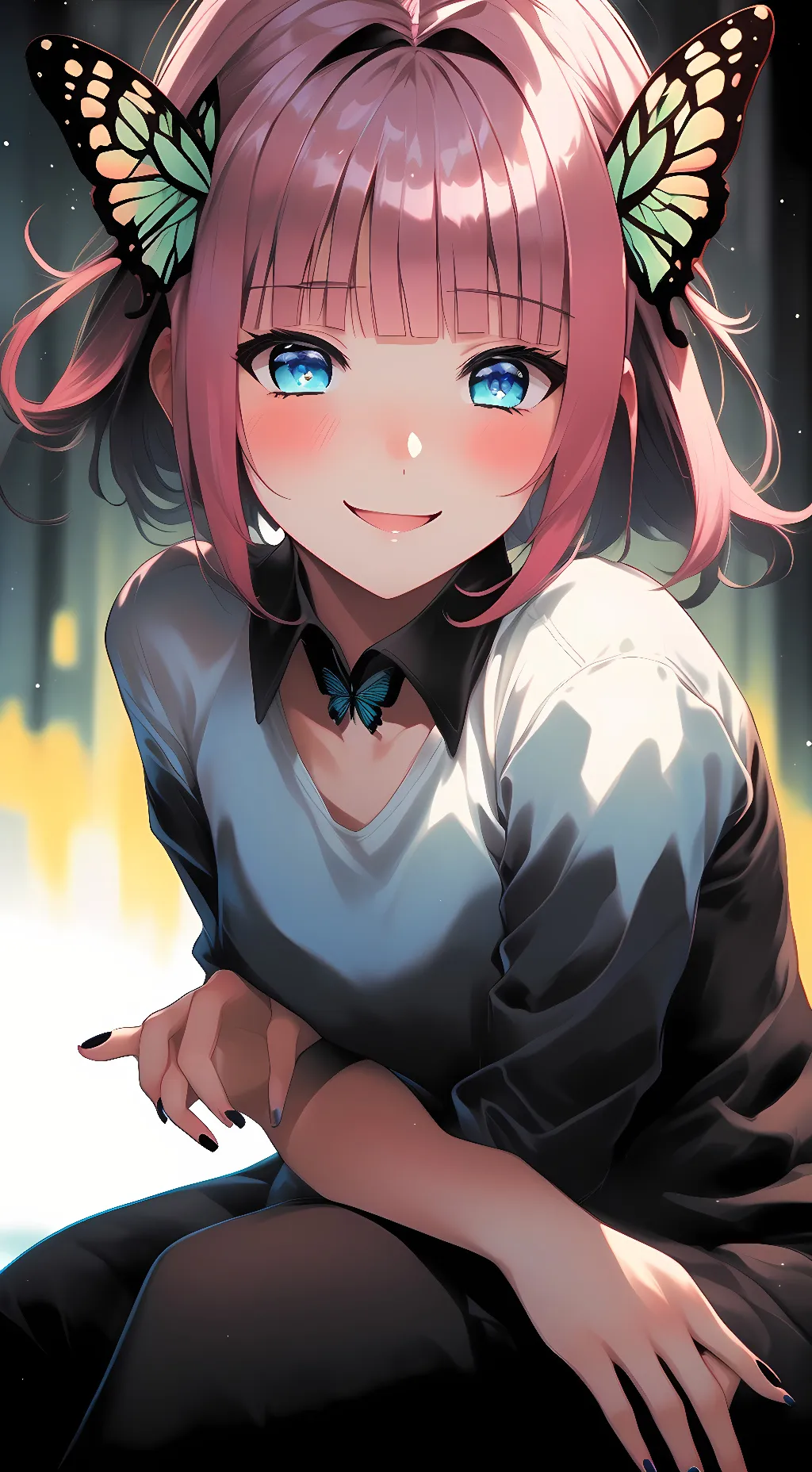 ai character: Nino background