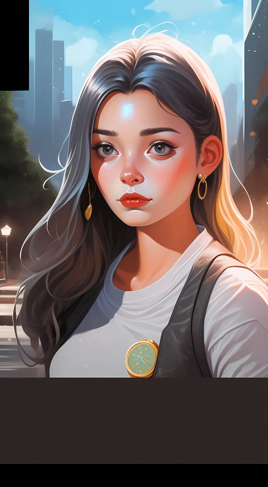 ai character: Amity  background