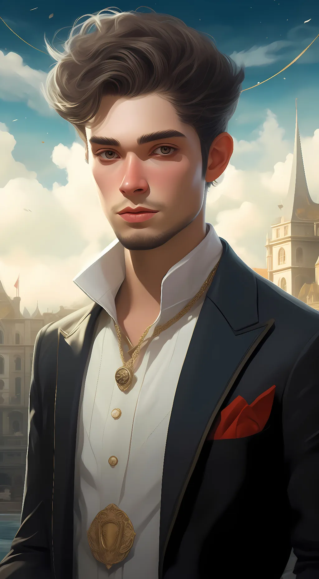 ai character: Grayson background