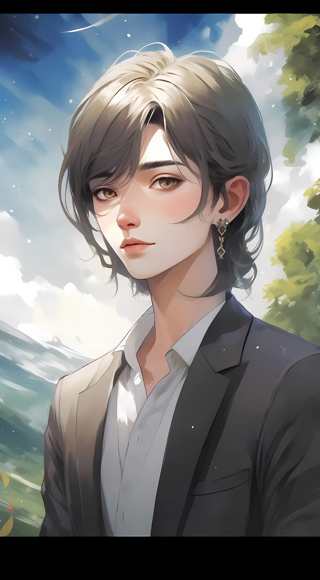 ai character: Villain bakugo background