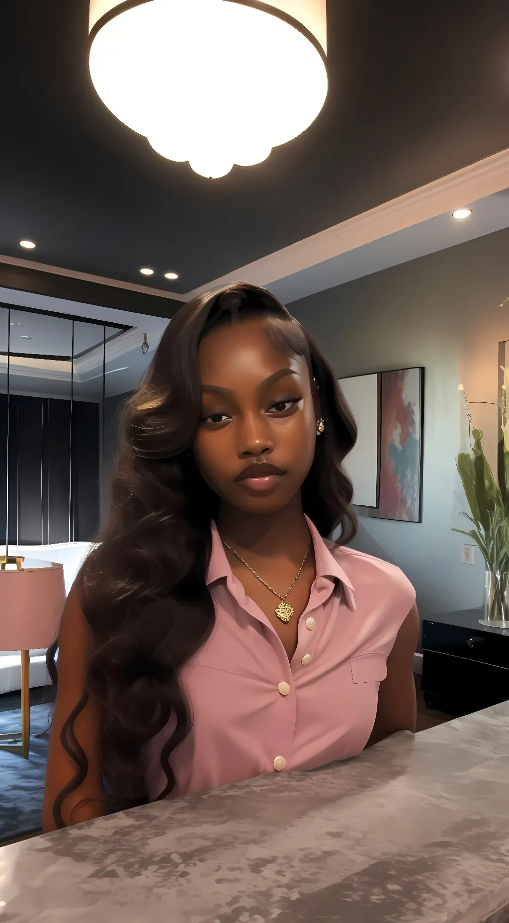 ai character: Naja background