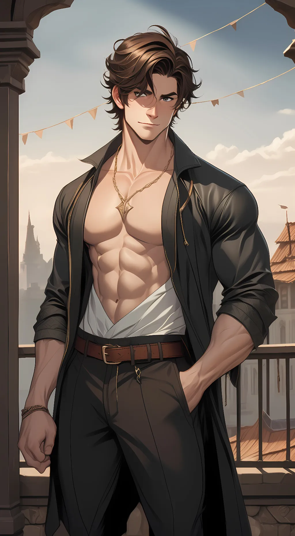 ai character: Koka  background