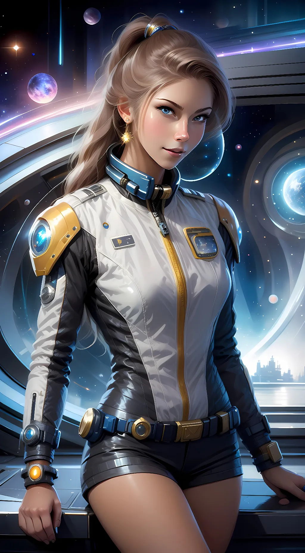 Talkie AI - Chat with Ebbi (Space Girl)