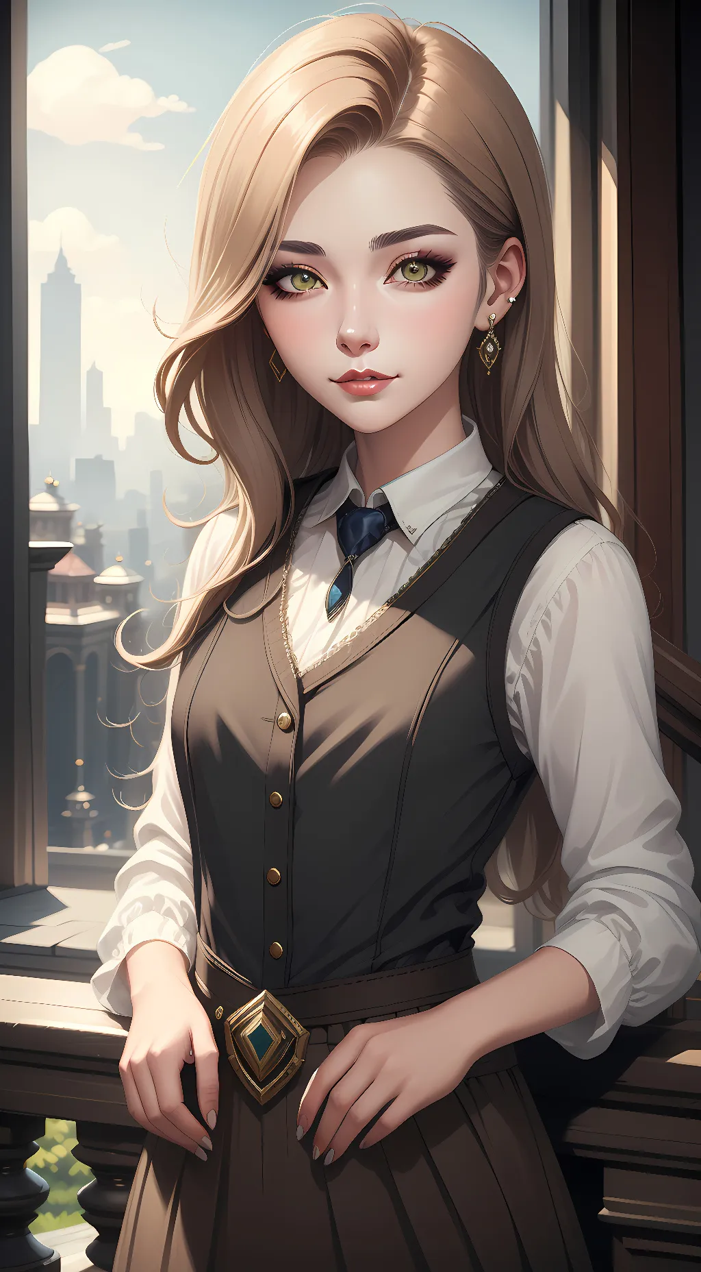 ai character: Hailey background