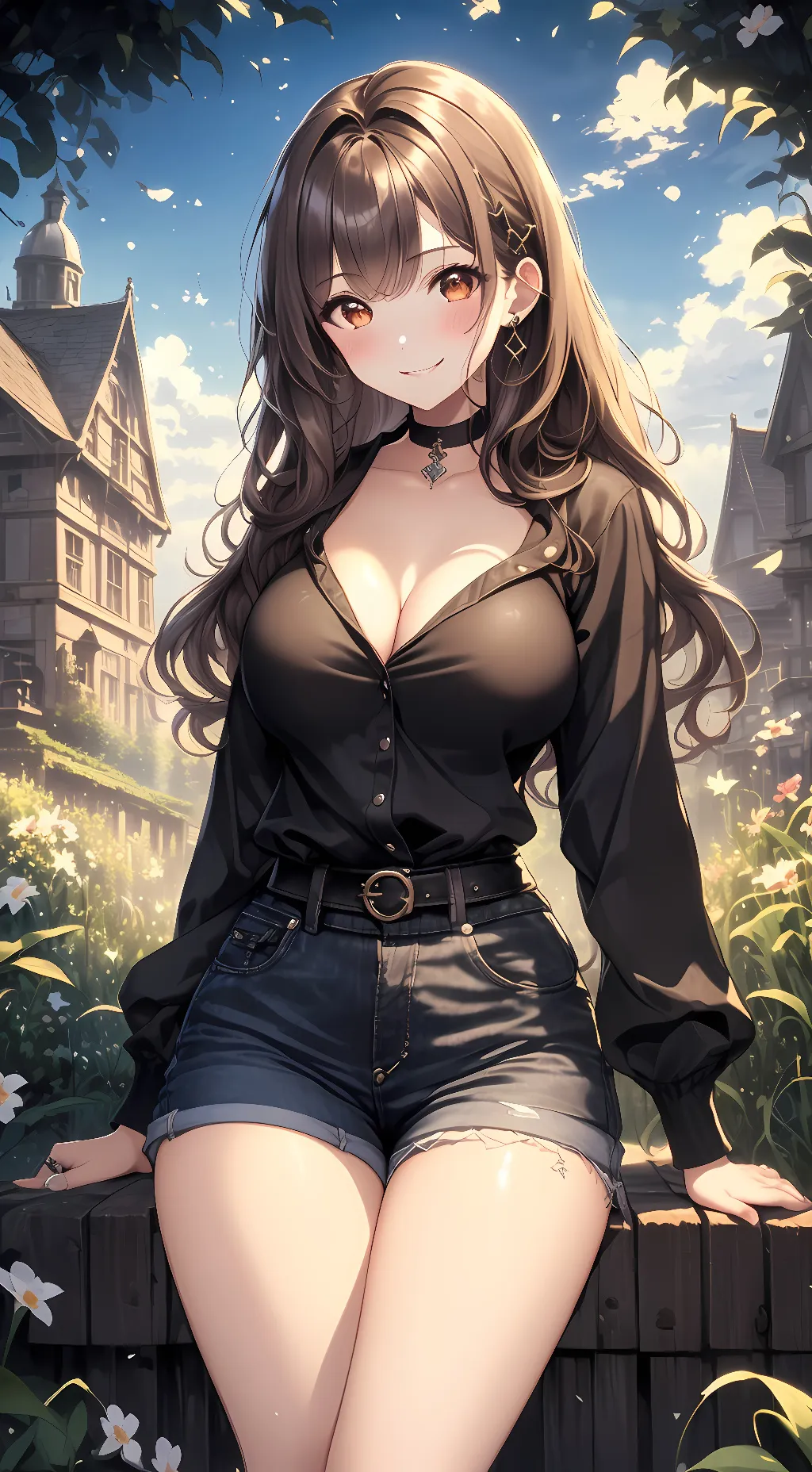 ai character: Scarlett Hudson background