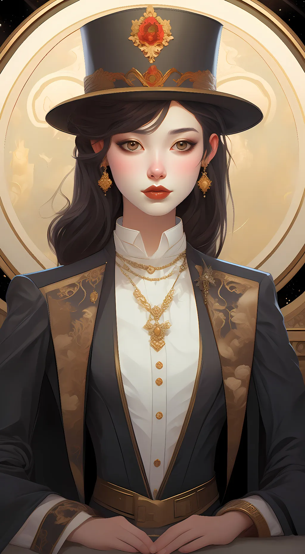 ai character: urgif background