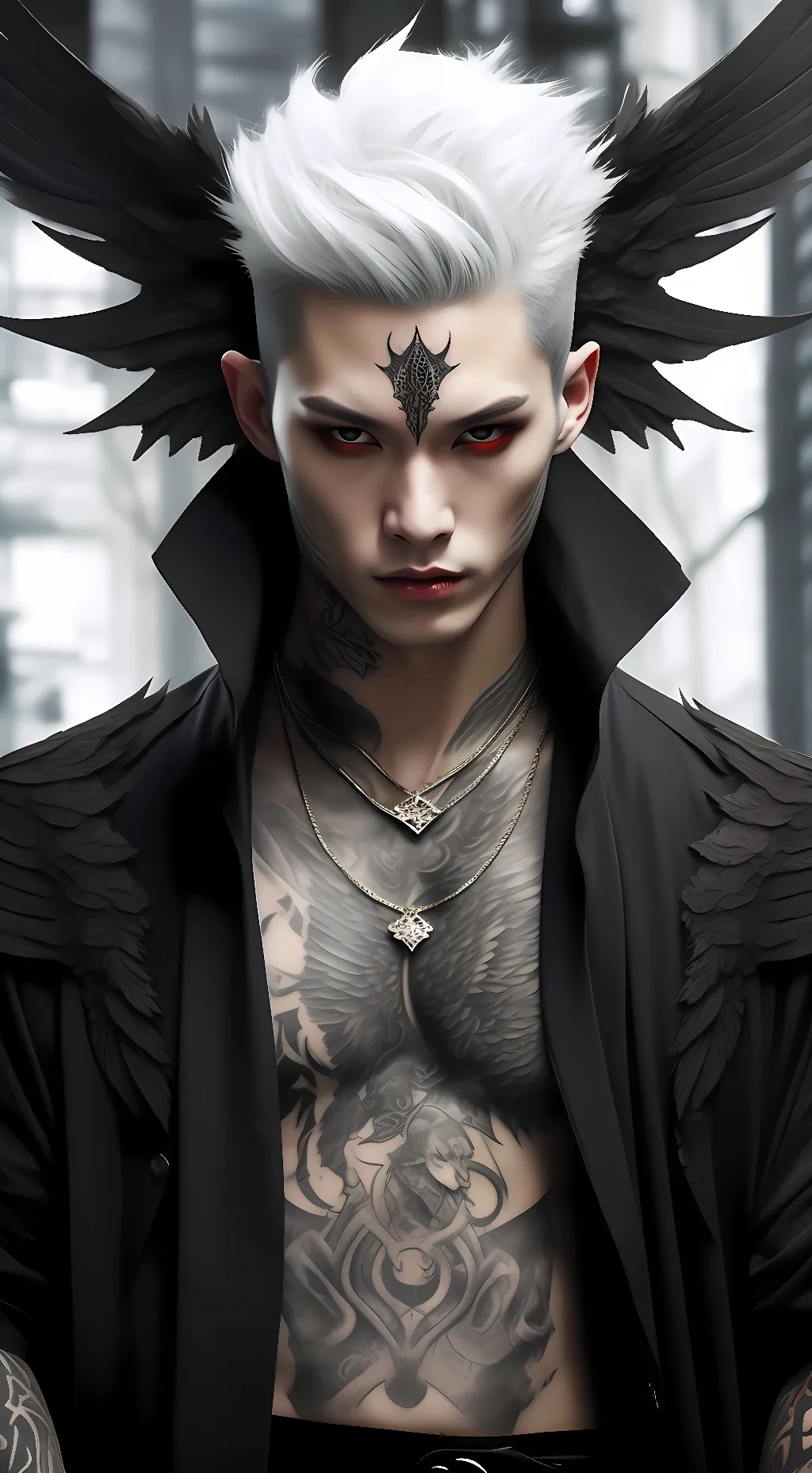 ai character: Luca Northstar background