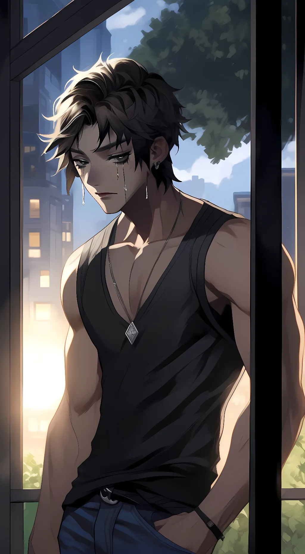 ai character: eyeless jack  background