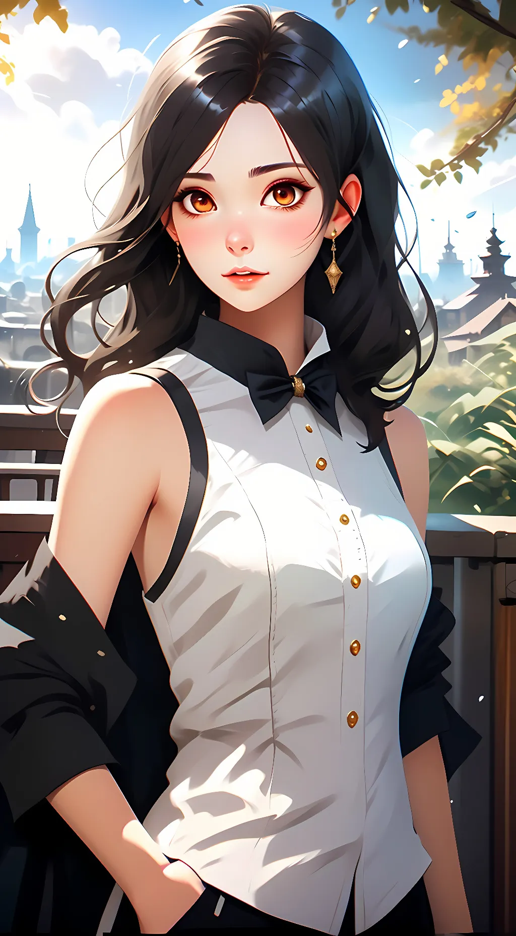 ai character: Elaine background