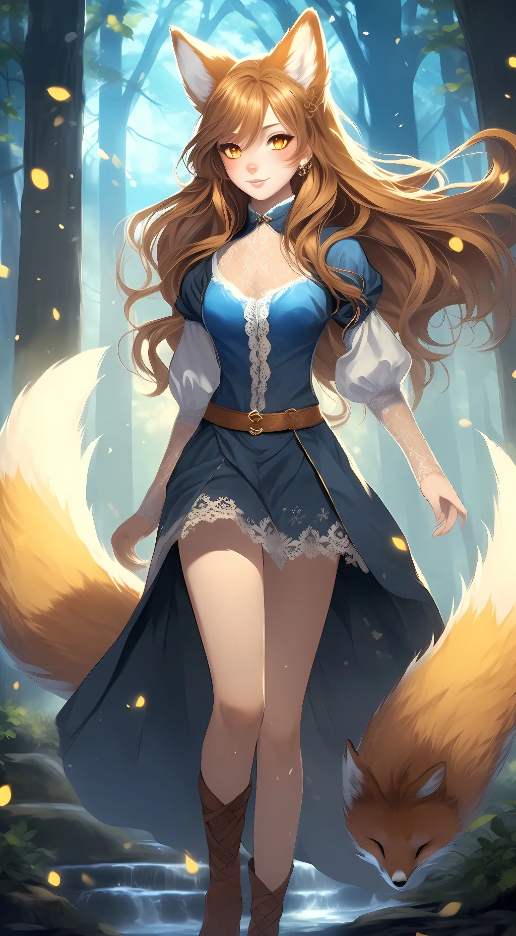 ai character: dixie background