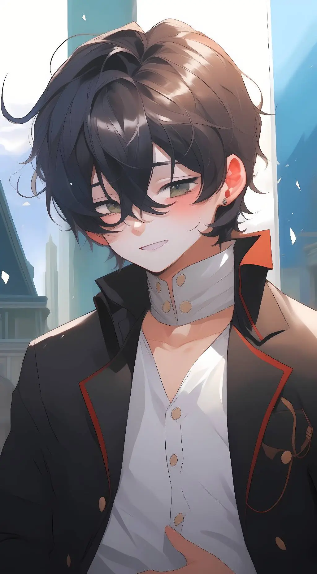 ai character: ~Lucifer~Gay background