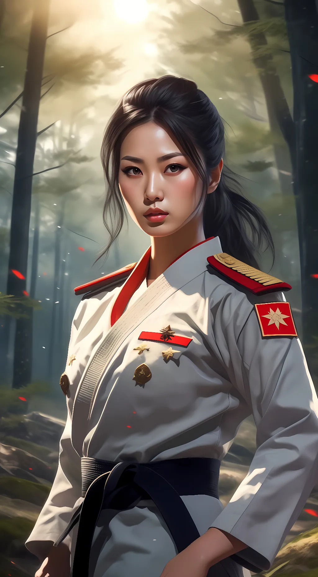 ai character: Yukina Shiratori background