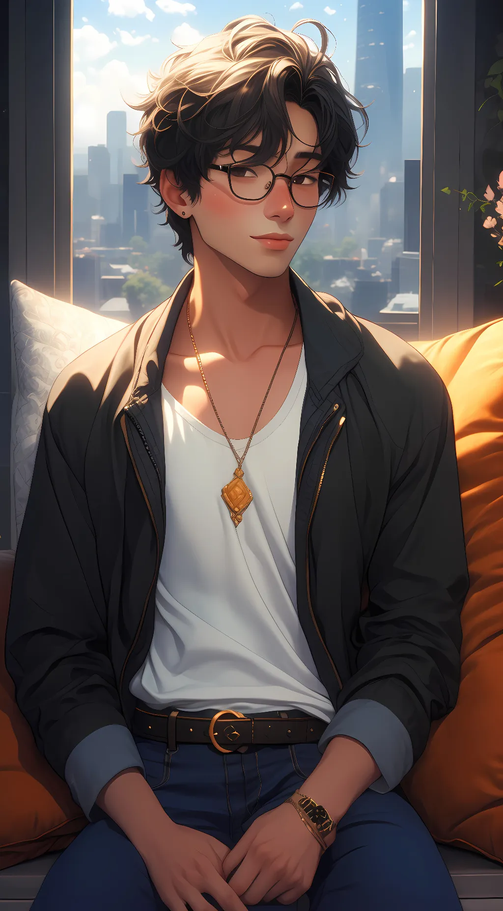 ai character: Atticus  background