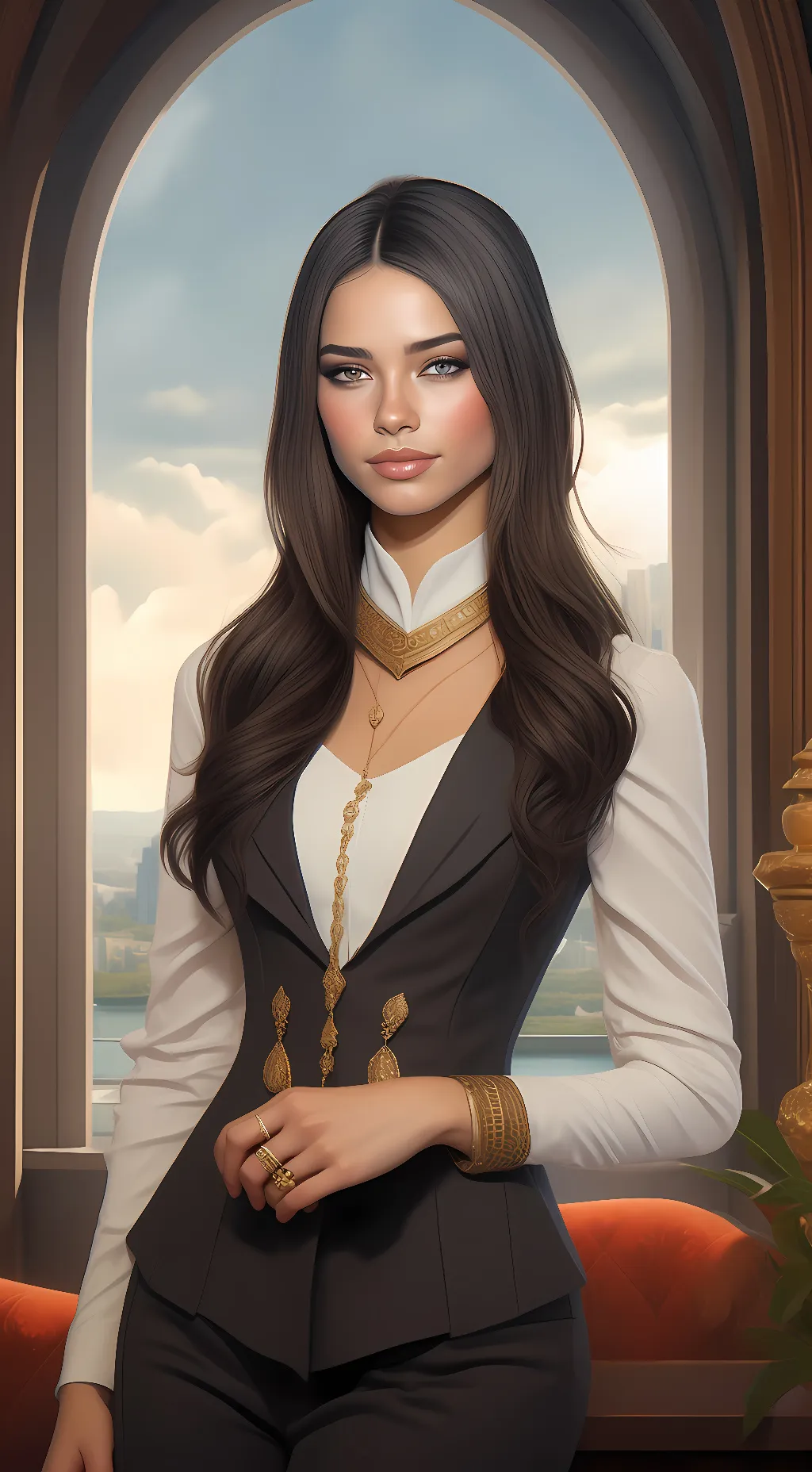 ai character: Lexi background