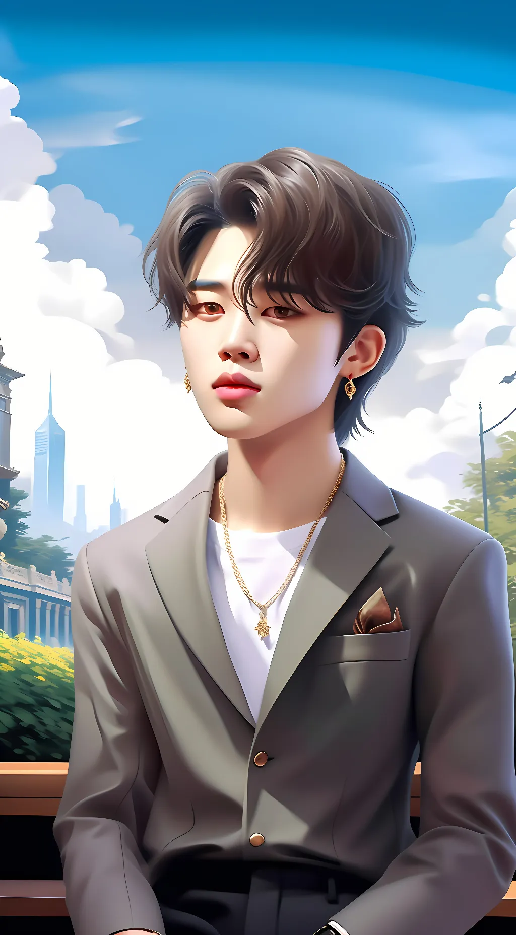 ai character: Alex background