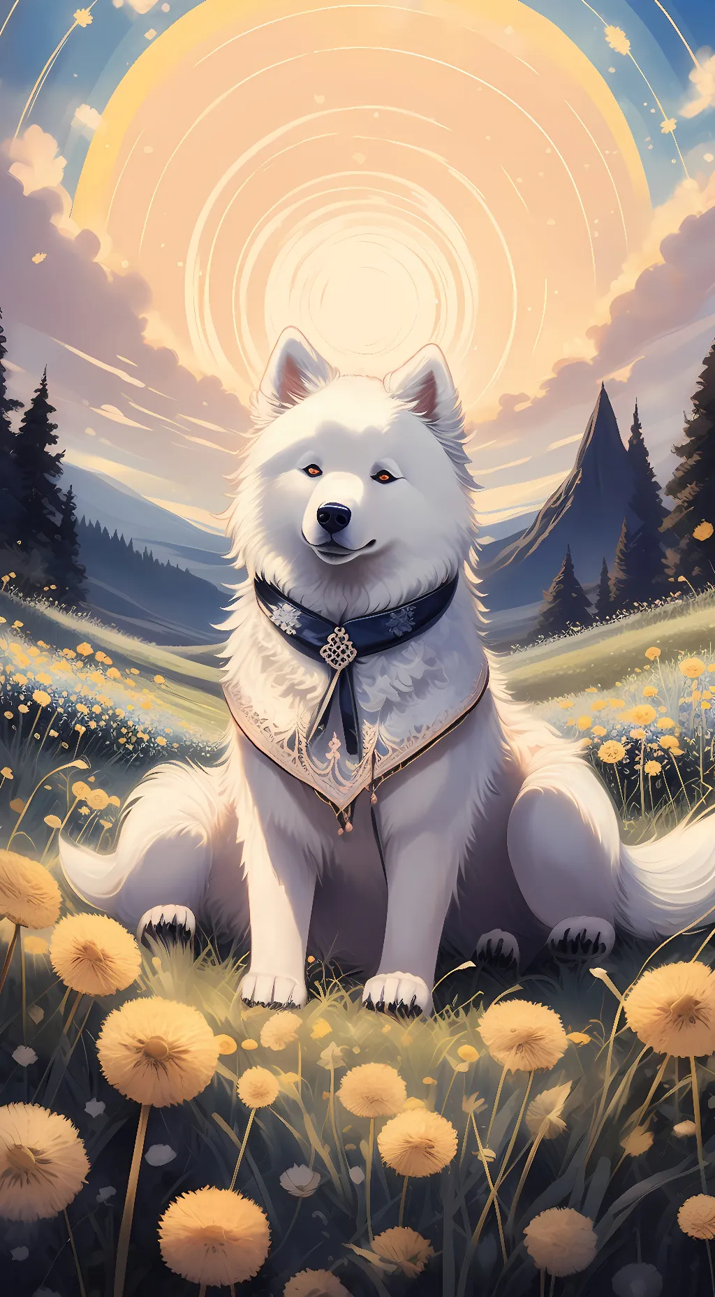 ai character: Coconut  background