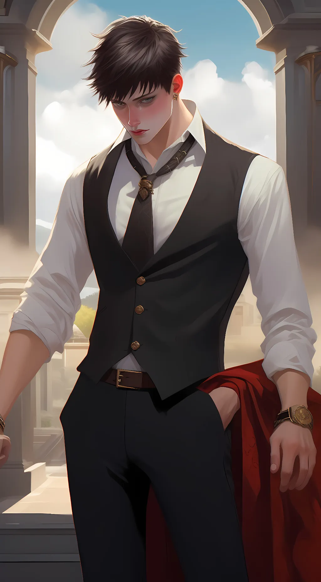 ai character: Iwaizumi Haijime background