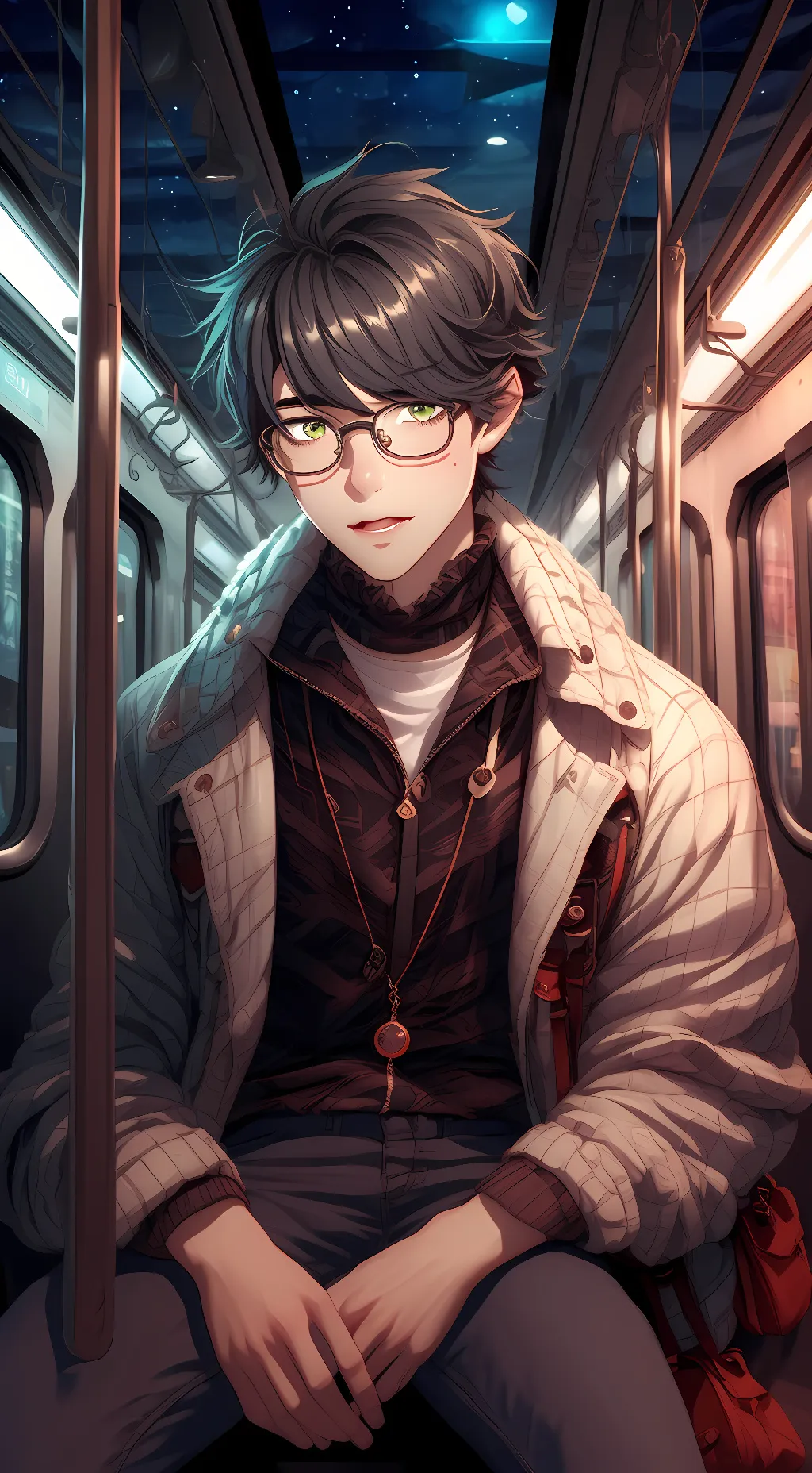 ai character: Alexander  background