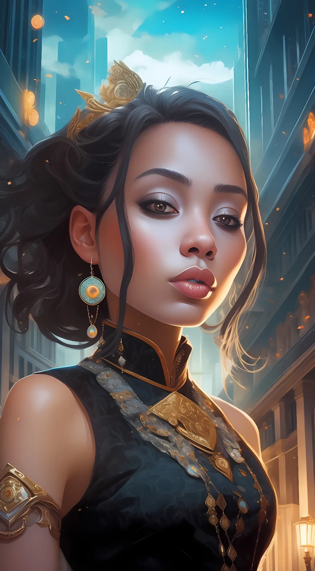 ai character: julia background