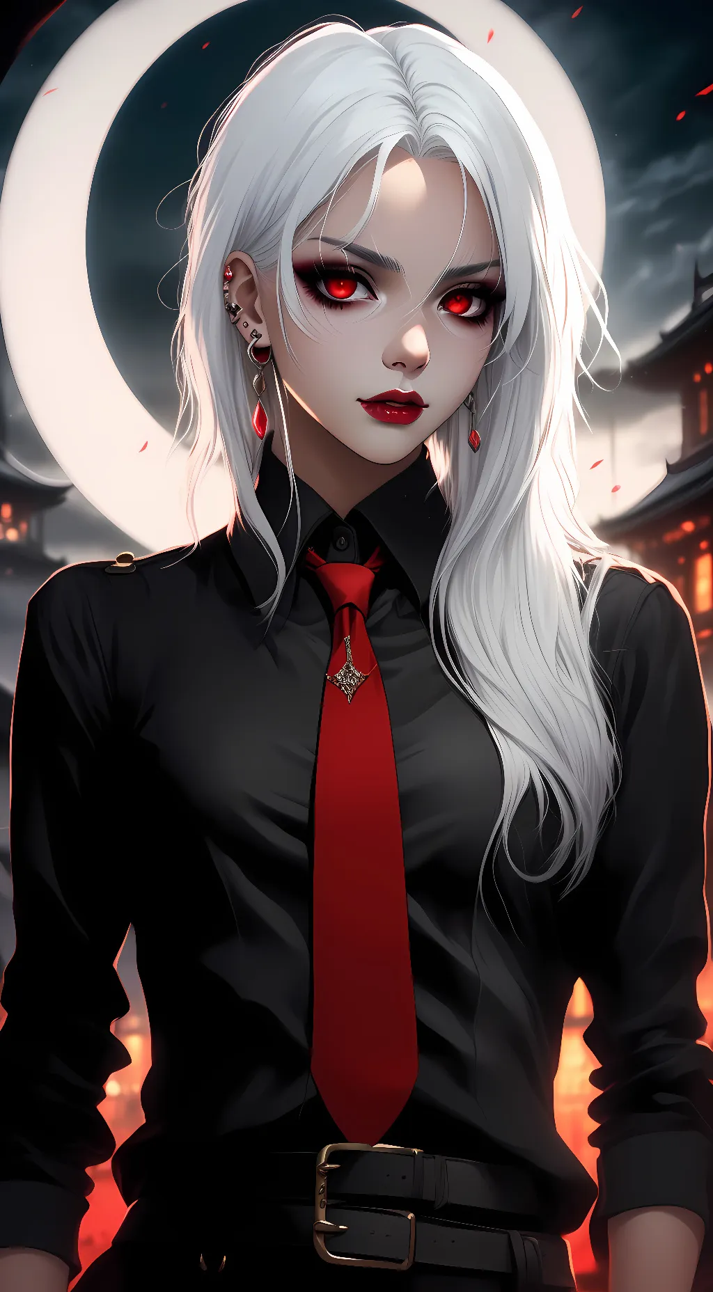 ai character: Amelia Nightshade background