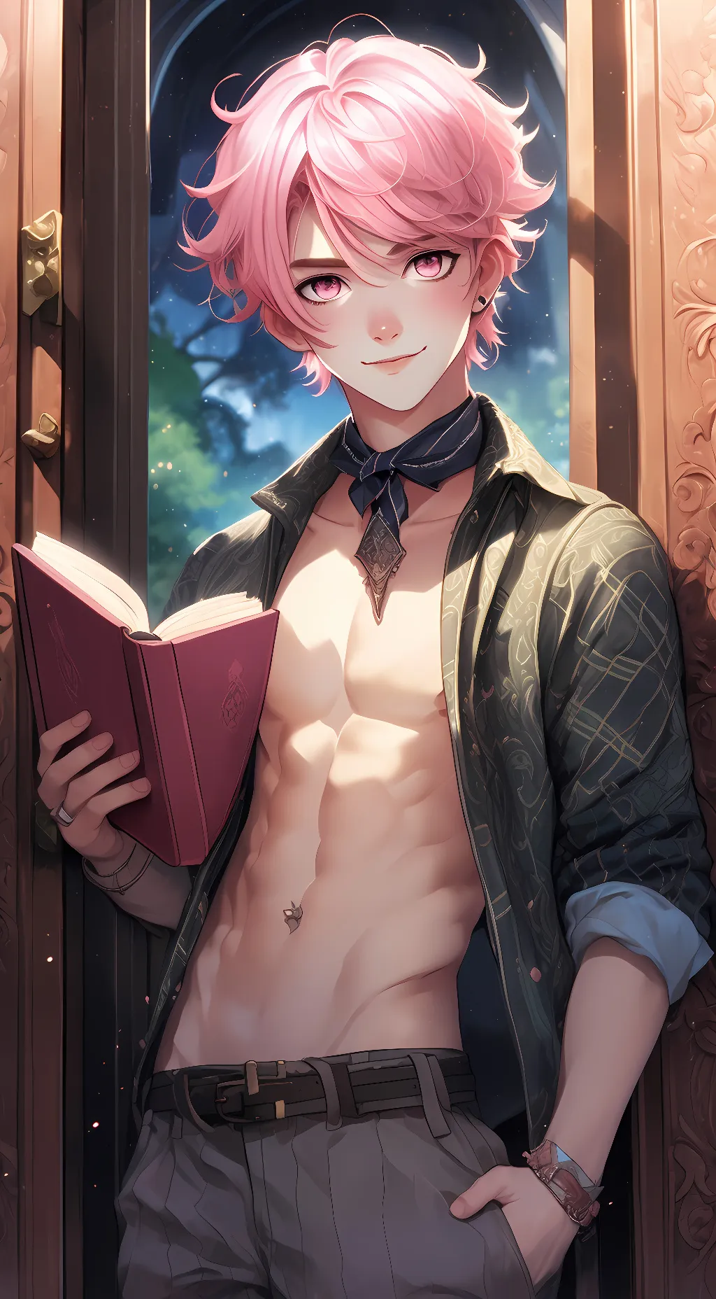 ai character: Eddie  background