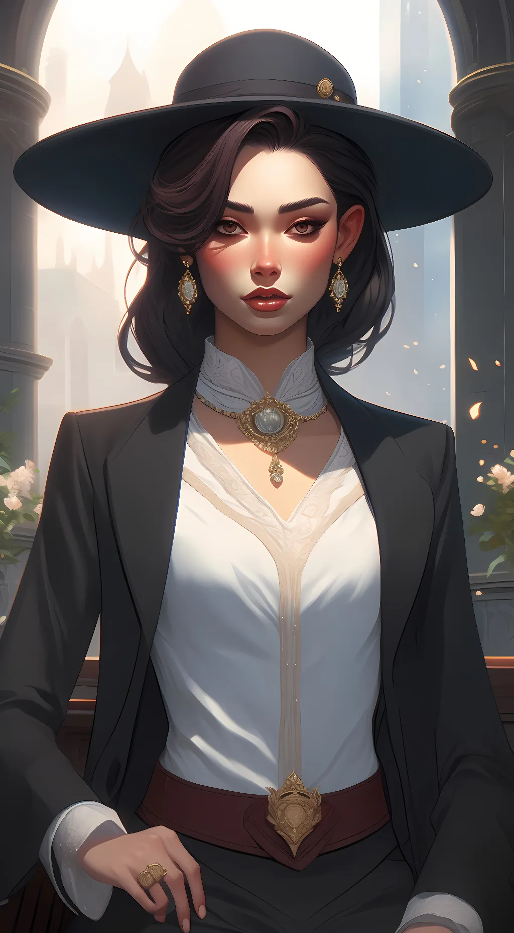 ai character: meku background