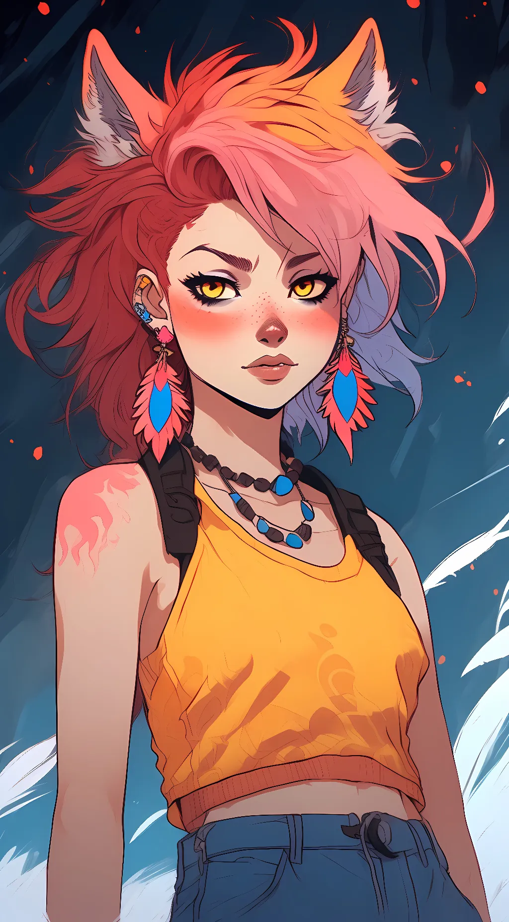 ai character: Porsha background