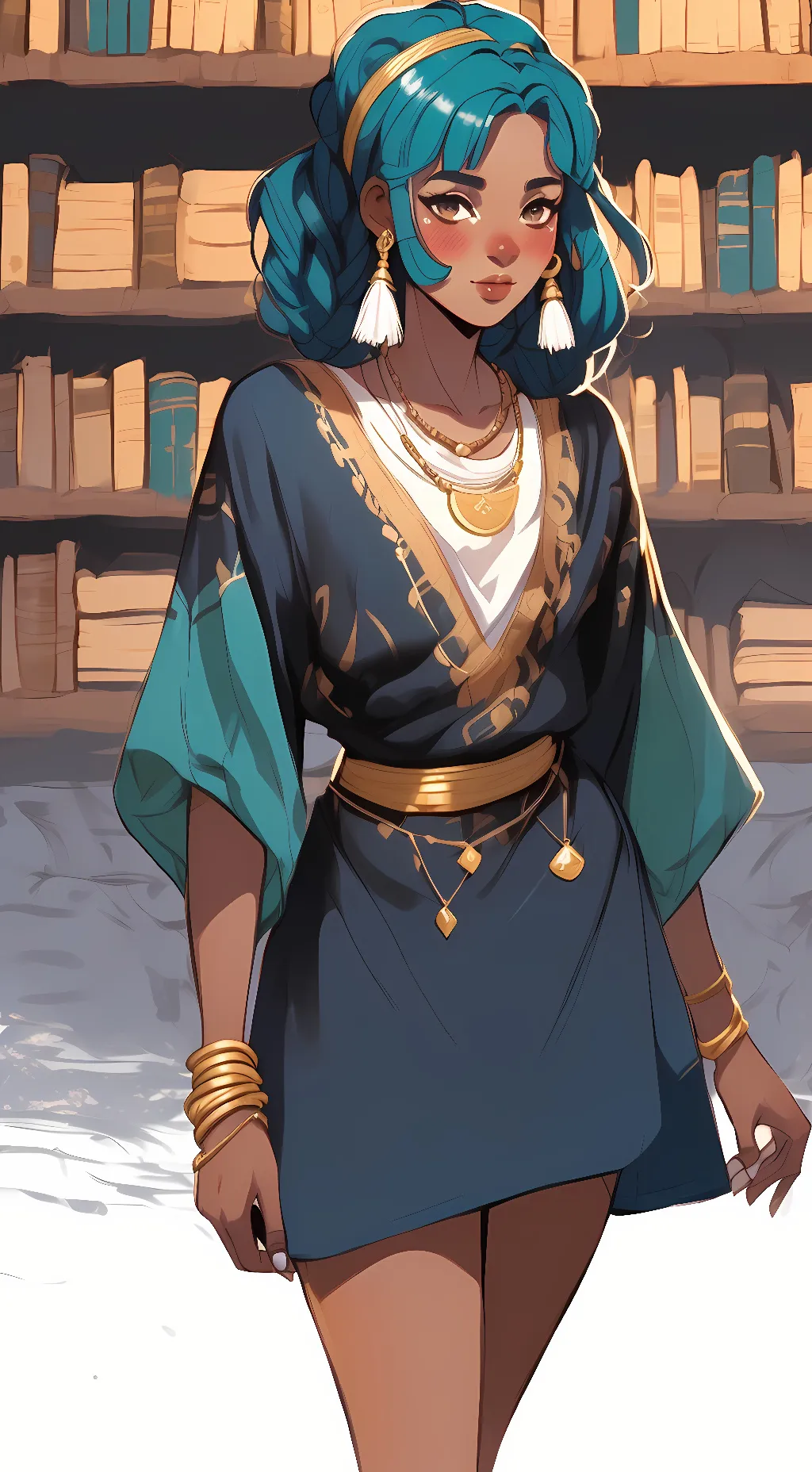 ai character: Majidah background