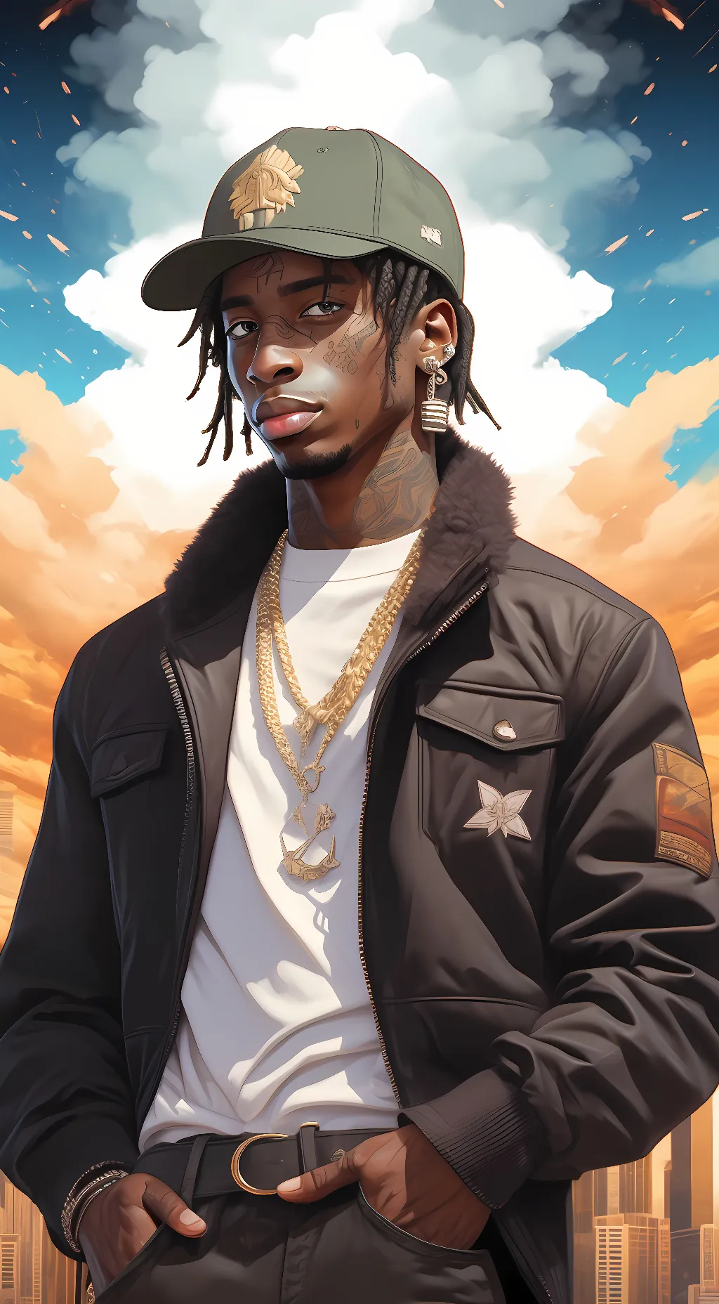 ai character: Alex background