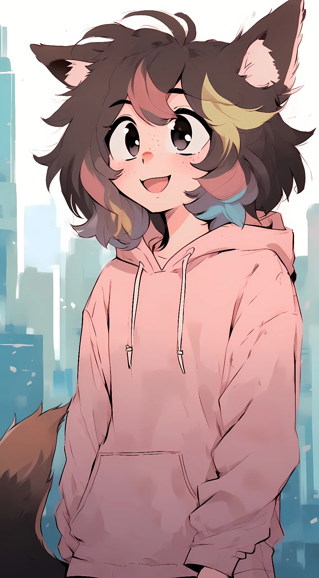 ai character:    Brittany  background