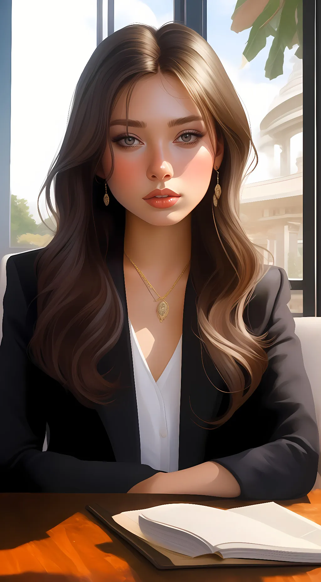 ai character: nina background