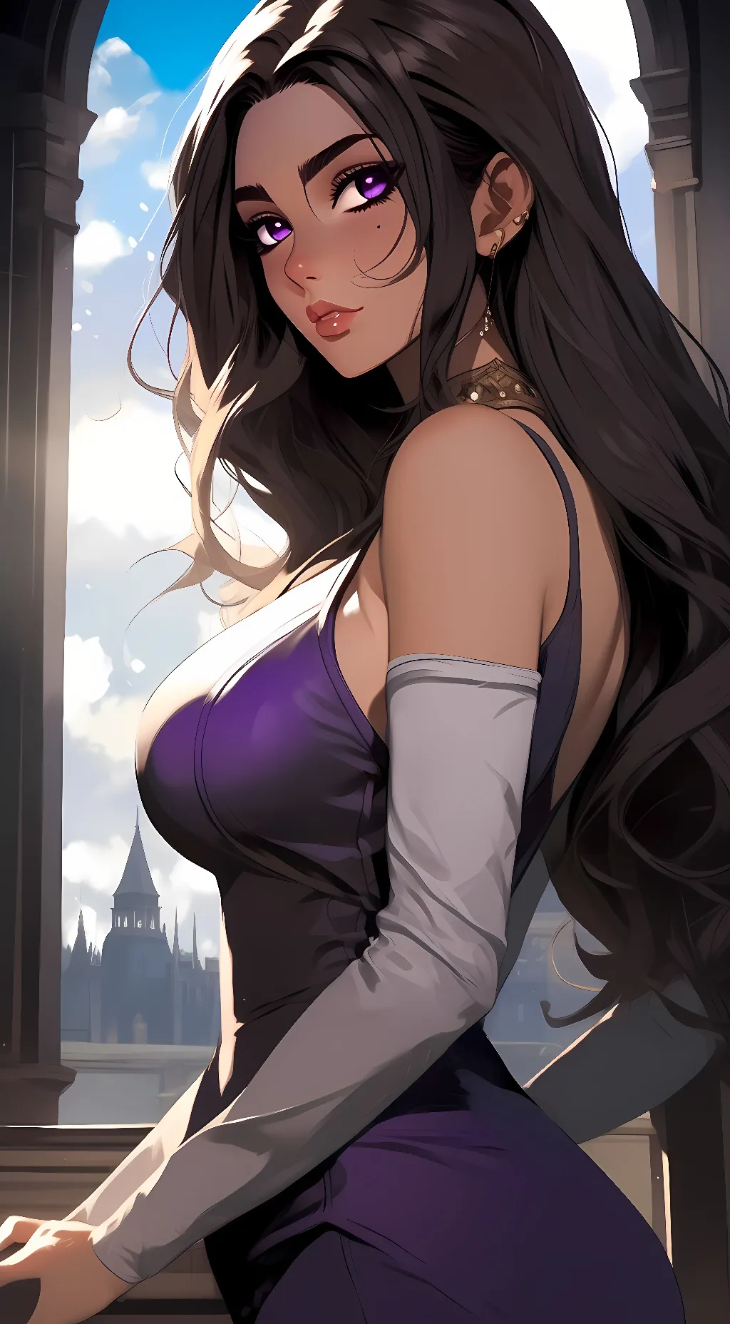 ai character: Tori background