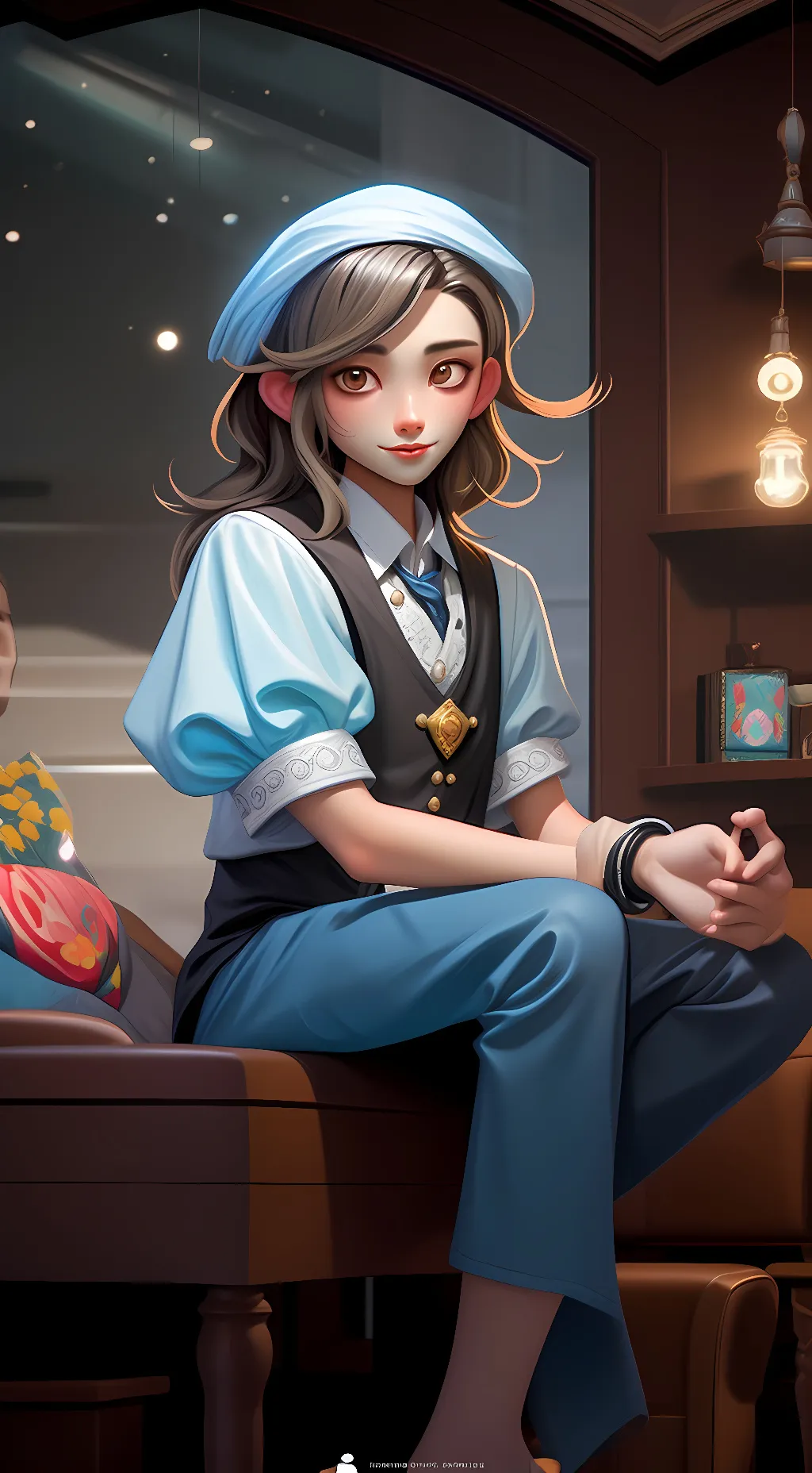 ai character: lover background