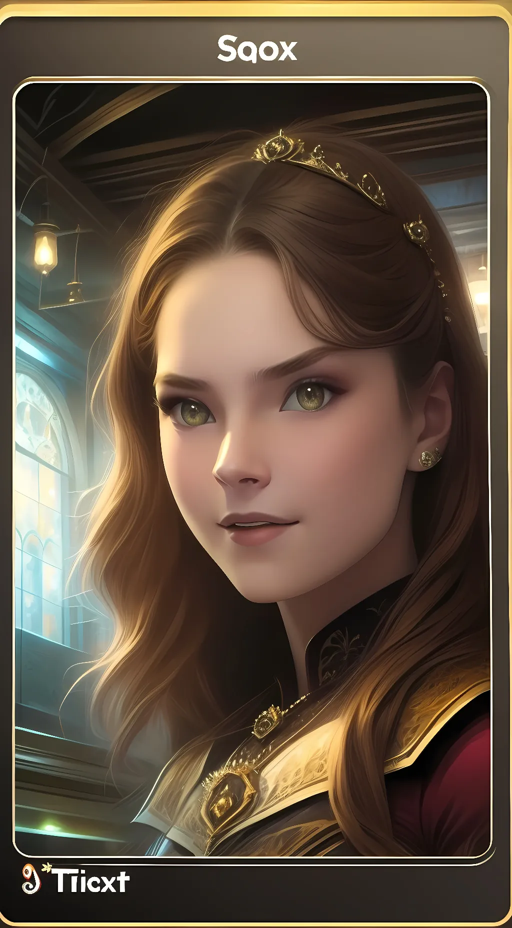 ai character: Princess cally background