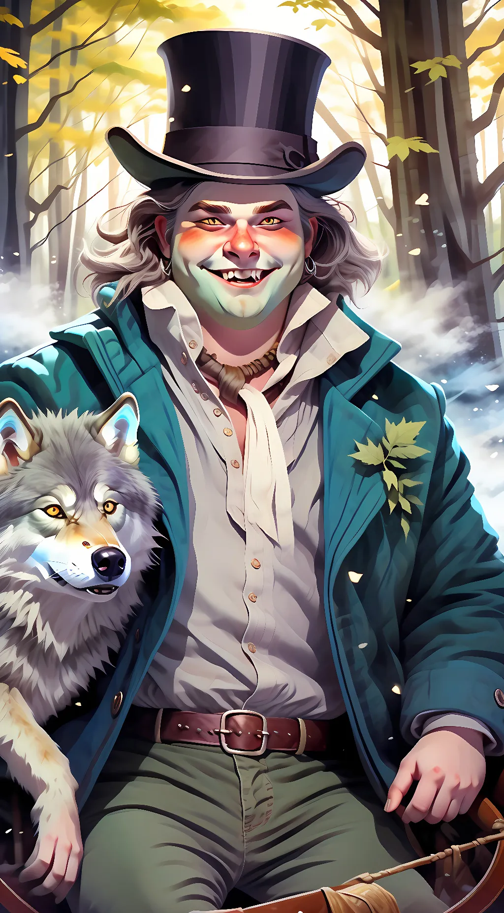 ai character: Dr. Vex Luna background