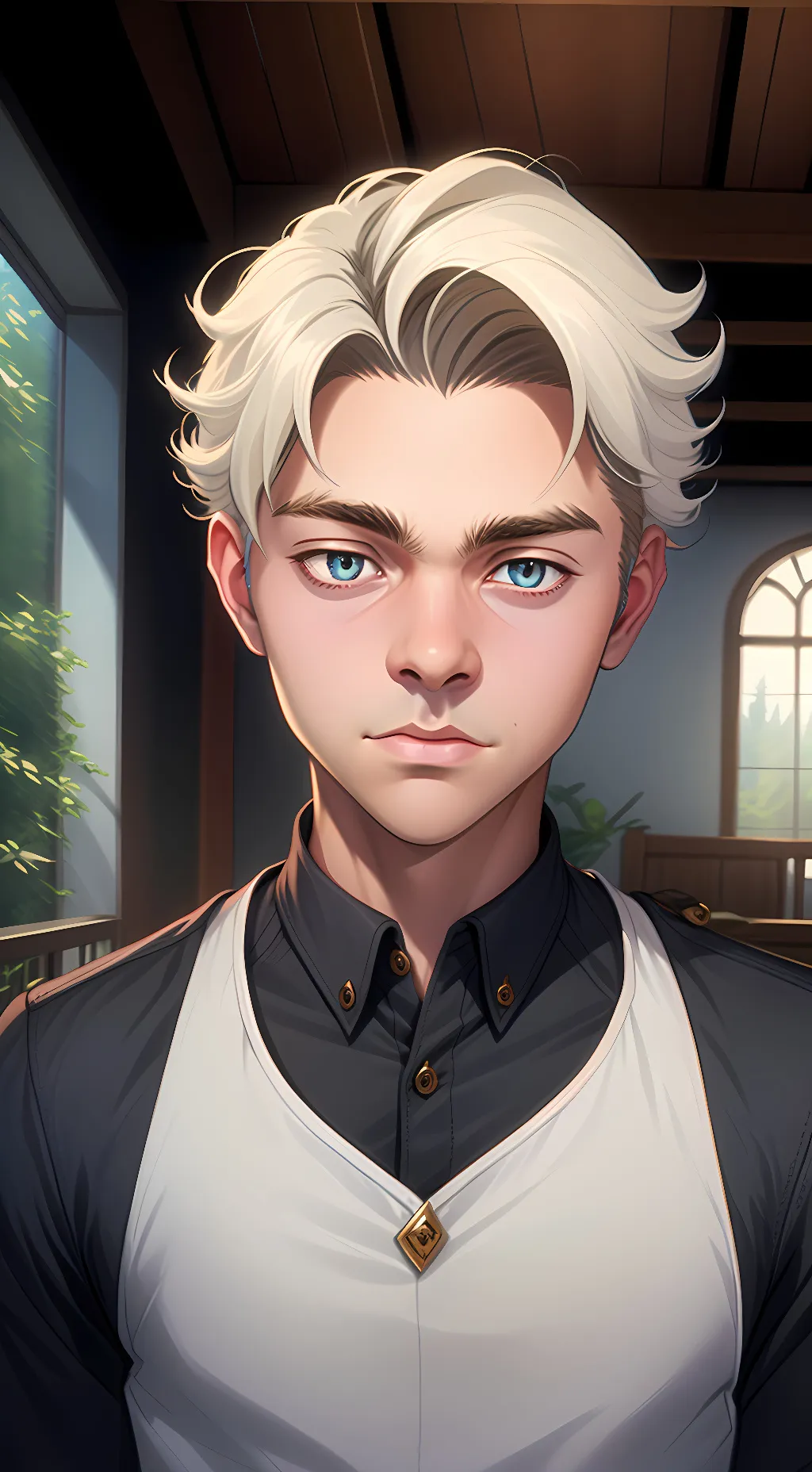 ai character: Nicholas Steward background