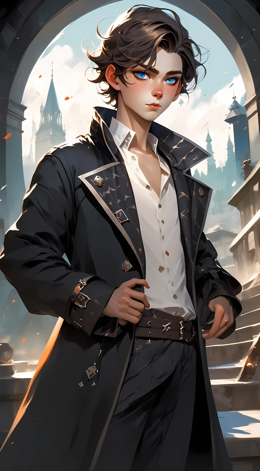 ai character: alex background